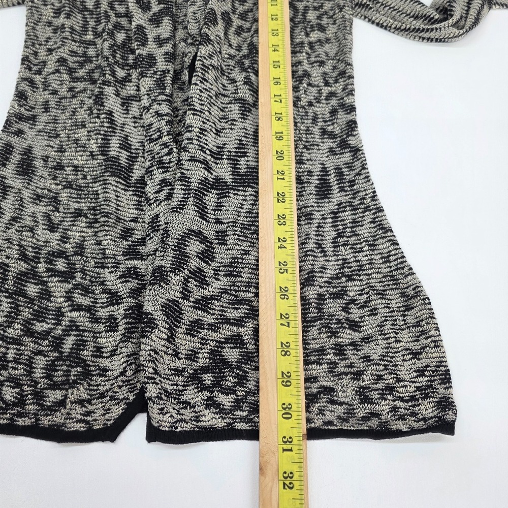 Cache Metallic Animal Print Cardigan Womens XS Dressy Open Front Evening Layer - Picture 12 of 13